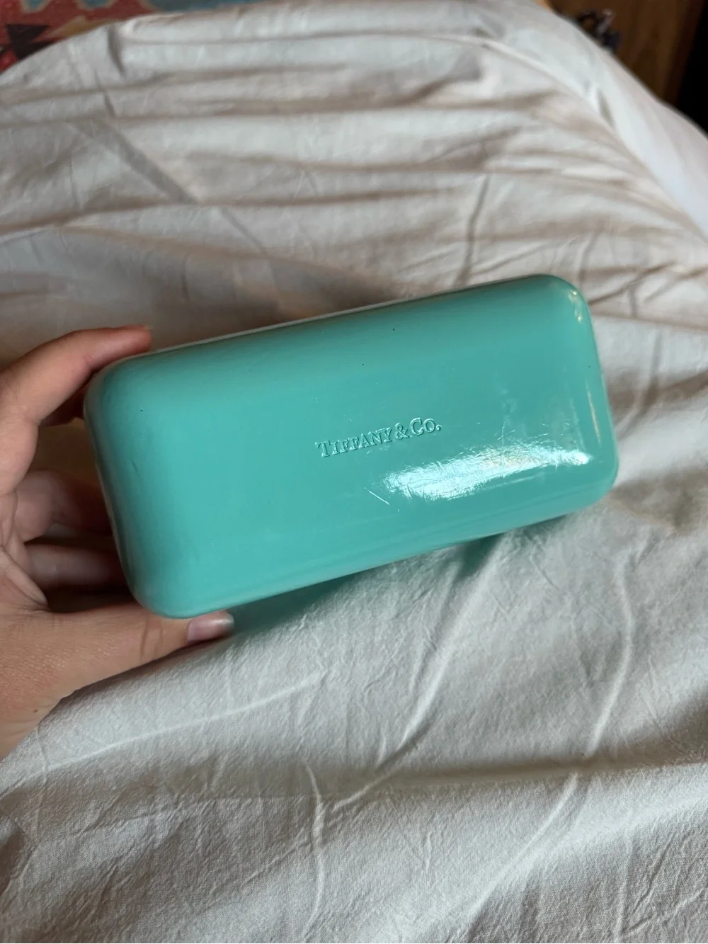 Tiffany & Co. Signature Robin's Egg Blue Sunglasses Case